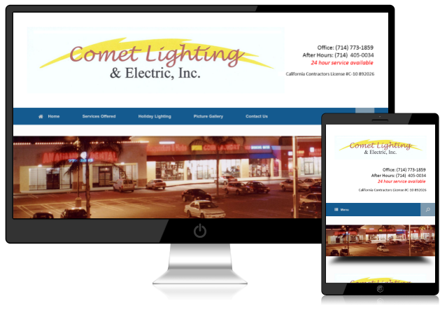 Local Electrician Website
