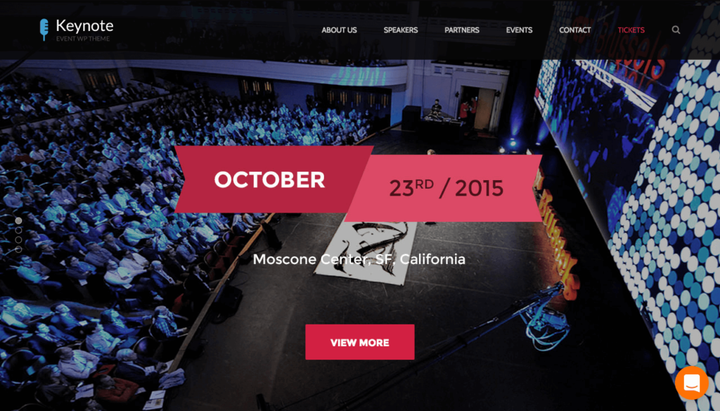 Conference Website Design